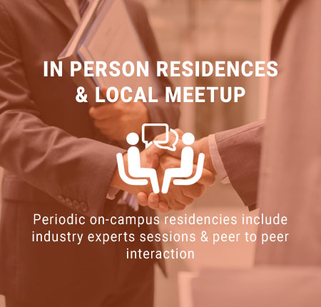 In Person Residences & Local Meetup